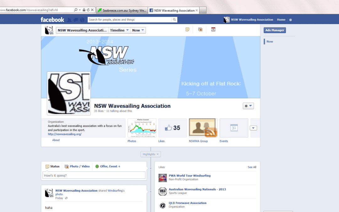 Find us on facebook